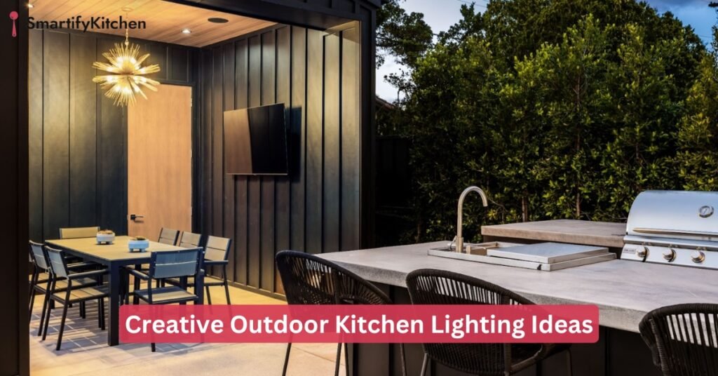 Ceative Riten Kitchen Menu 10 Creative Outdoor Kitchen Lighting Ideas